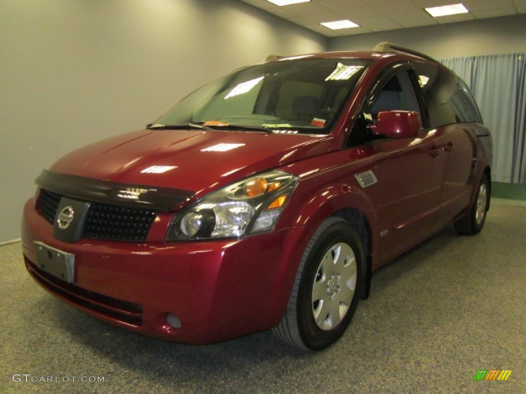 2006 Quest 3.5 S - Red Brawn Metallic / Gray photo #3