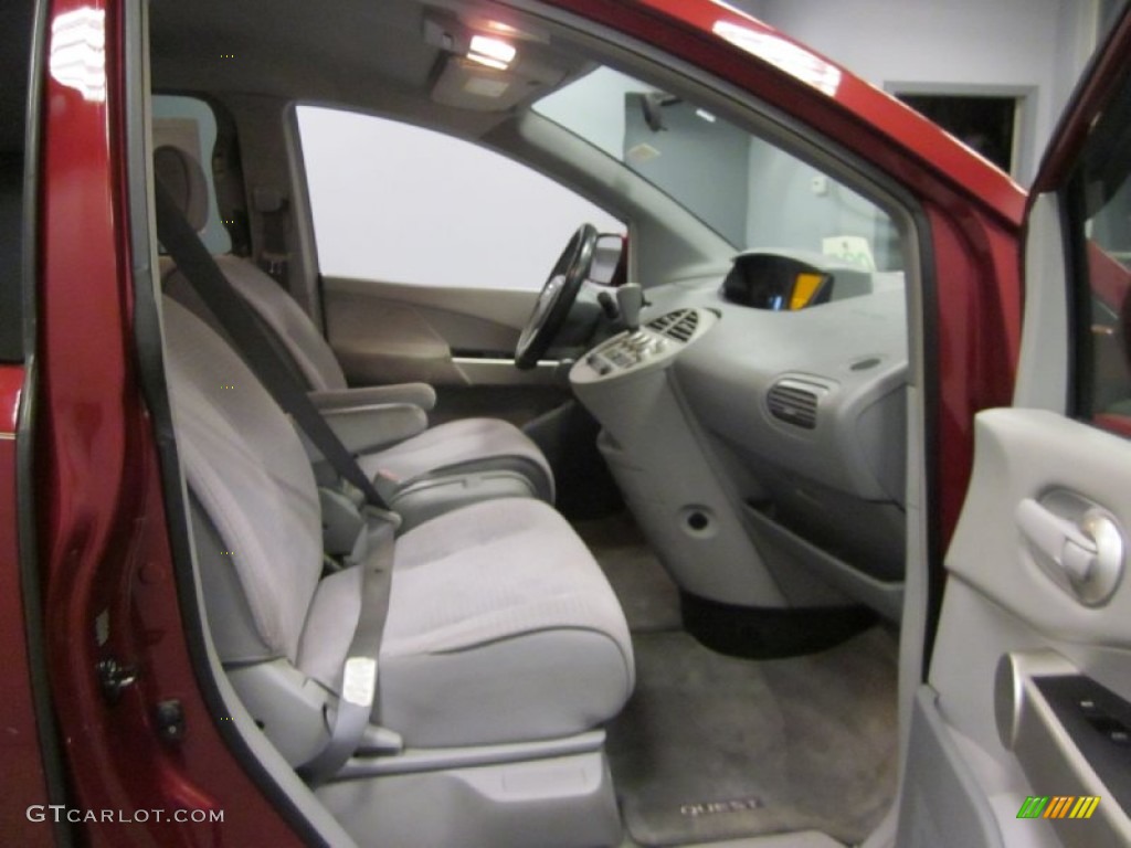 2006 Quest 3.5 S - Red Brawn Metallic / Gray photo #12