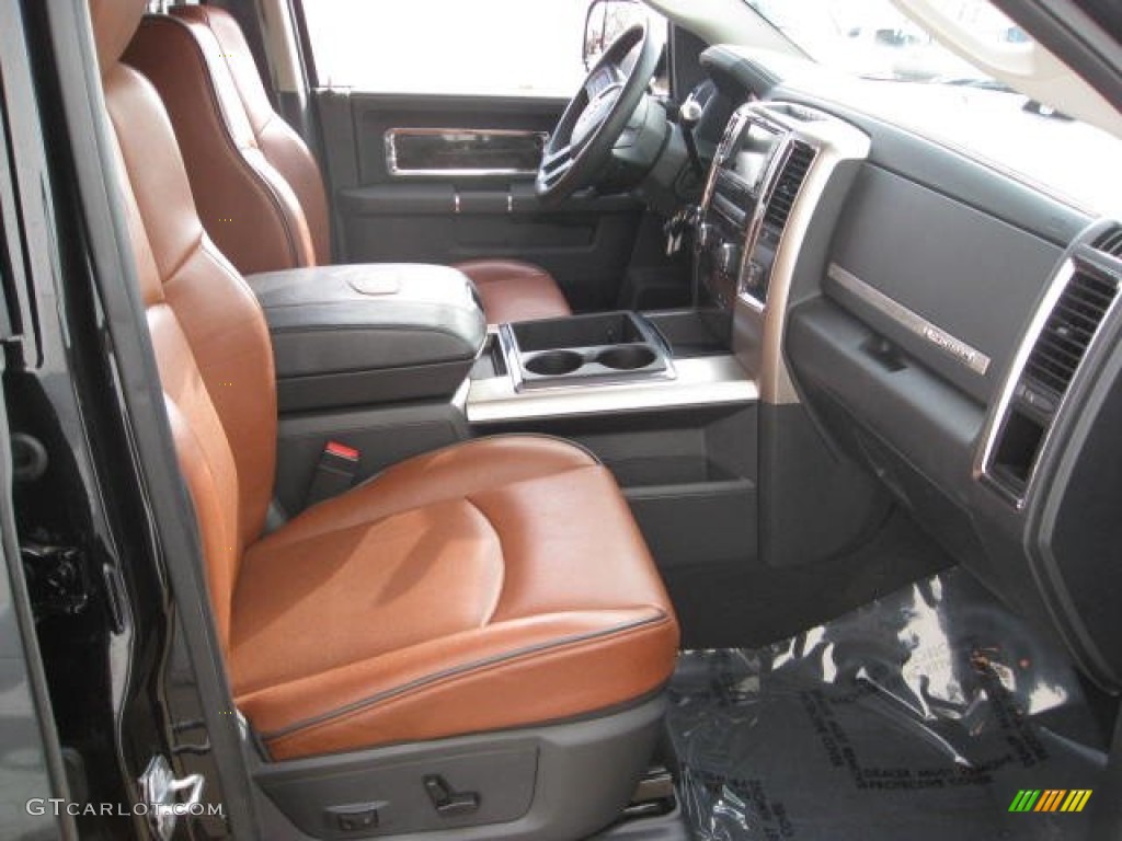 Dark Slate Gray Russet Brown Interior 2011 Dodge Ram 2500 Hd