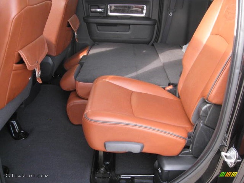 Dark Slate Gray/Russet Brown Interior 2011 Dodge Ram 2500 HD Laramie Longhorn Mega Cab 4x4 Photo #60579382