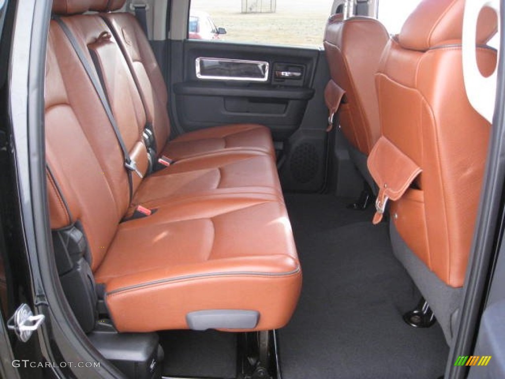 Dark Slate Gray/Russet Brown Interior 2011 Dodge Ram 2500 HD Laramie Longhorn Mega Cab 4x4 Photo #60579391