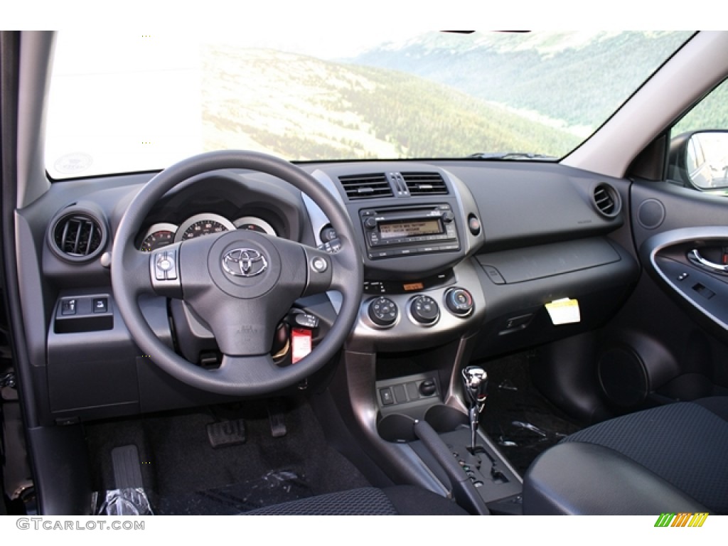 2012 Toyota RAV4 V6 Sport 4WD Dark Charcoal Dashboard Photo #60579463