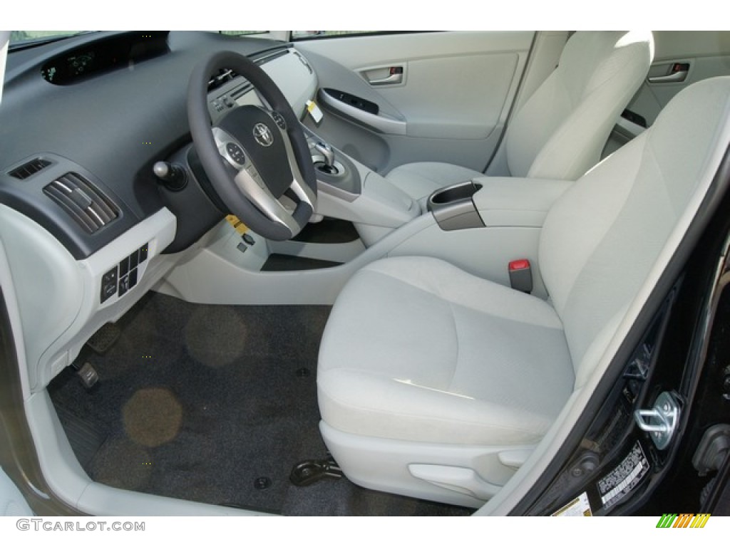 Misty Gray Interior 2012 Toyota Prius 3rd Gen Three Hybrid Photo #60580008