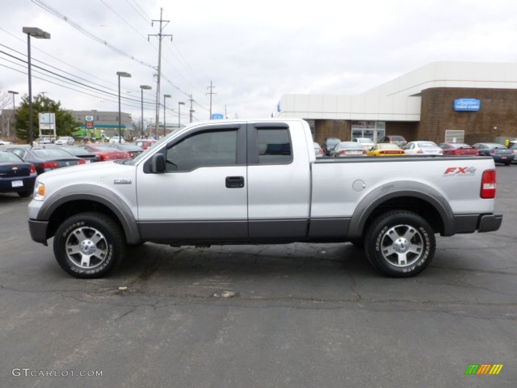 Silver Metallic 2008 Ford F150 FX4 SuperCab 4x4 Exterior Photo #60581061