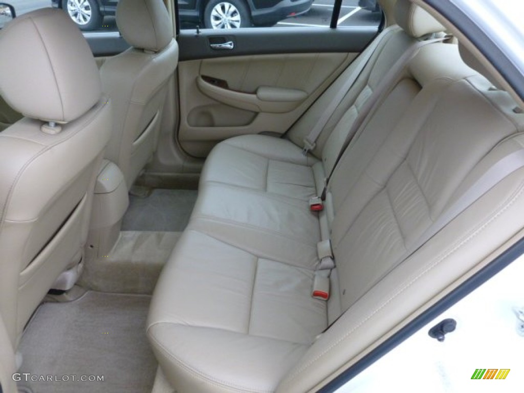Ivory Interior 2007 Honda Accord EX-L Sedan Photo #60581866