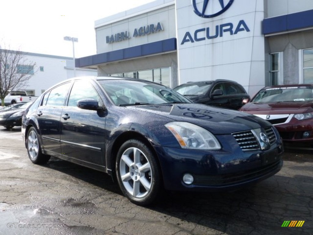 2006 Maxima 3.5 SE - Majestic Blue Metallic / Black photo #1