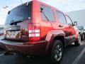 2008 Red Rock Crystal Pearl Jeep Liberty Sport  photo #3