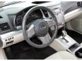  2010 Legacy 2.5i Premium Sedan Warm Ivory Interior