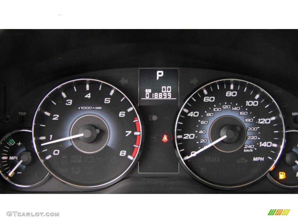 2010 Subaru Legacy 2.5i Premium Sedan Gauges Photo #60583090
