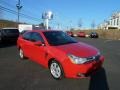 Vermillion Red 2008 Ford Focus SES Coupe