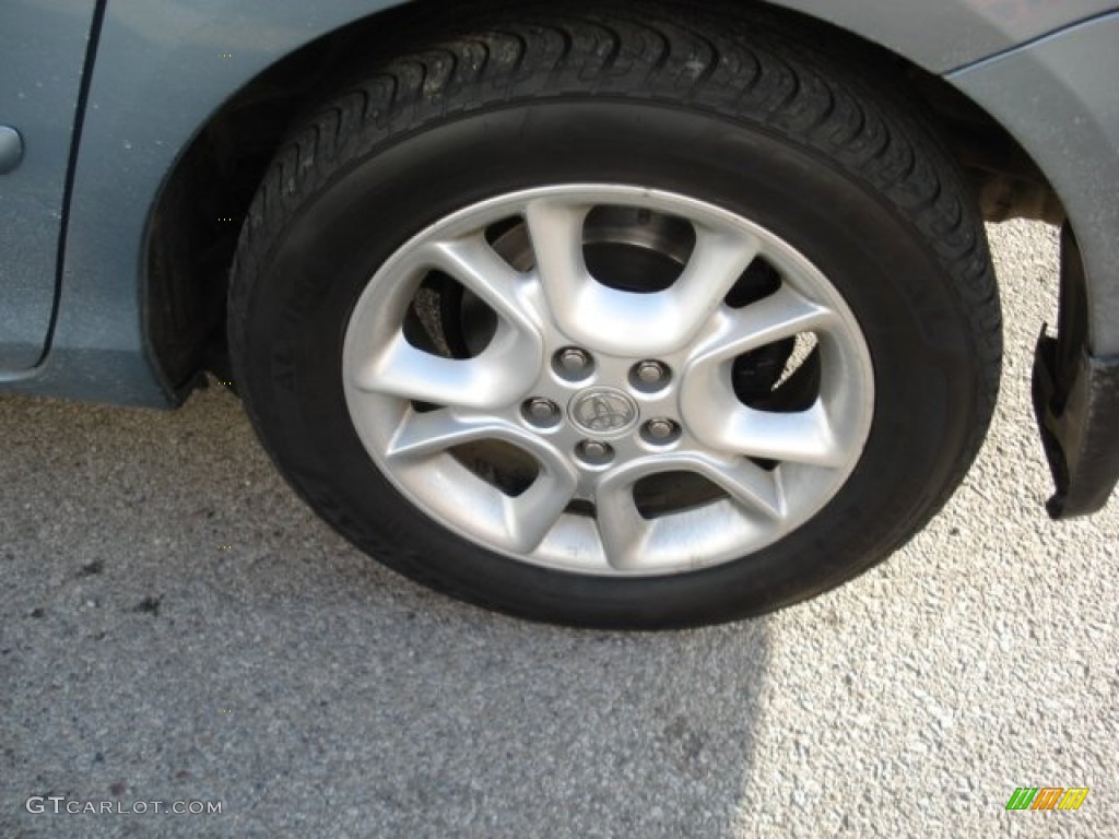 2006 Sienna XLE - Blue Mirage Metallic / Stone Gray photo #12