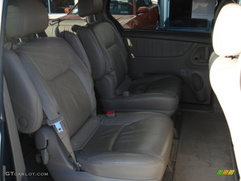 2006 Sienna XLE - Blue Mirage Metallic / Stone Gray photo #19