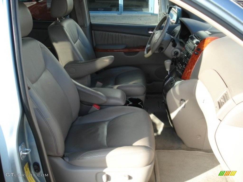 2006 Sienna XLE - Blue Mirage Metallic / Stone Gray photo #20