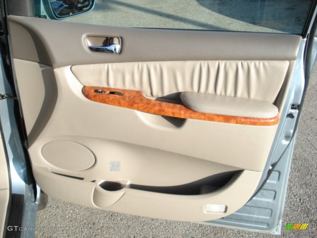 2006 Sienna XLE - Blue Mirage Metallic / Stone Gray photo #21