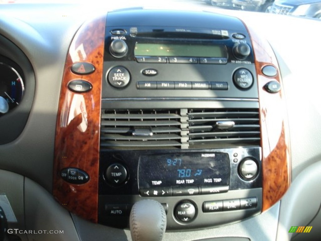 2006 Sienna XLE - Blue Mirage Metallic / Stone Gray photo #22