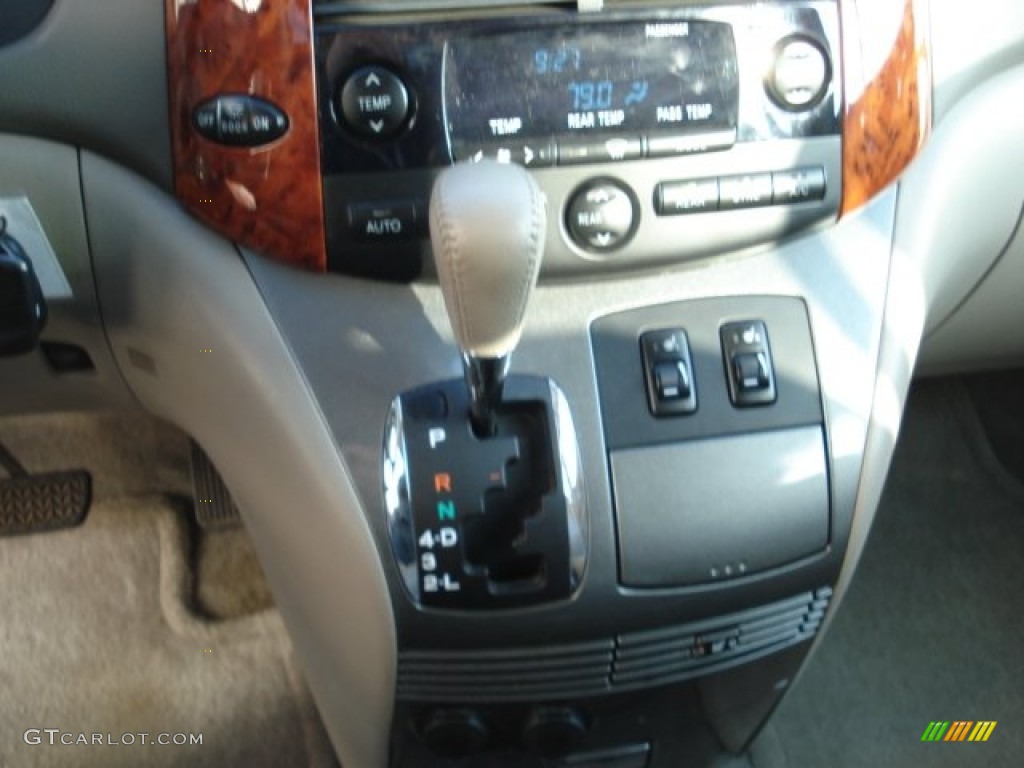 2006 Sienna XLE - Blue Mirage Metallic / Stone Gray photo #23