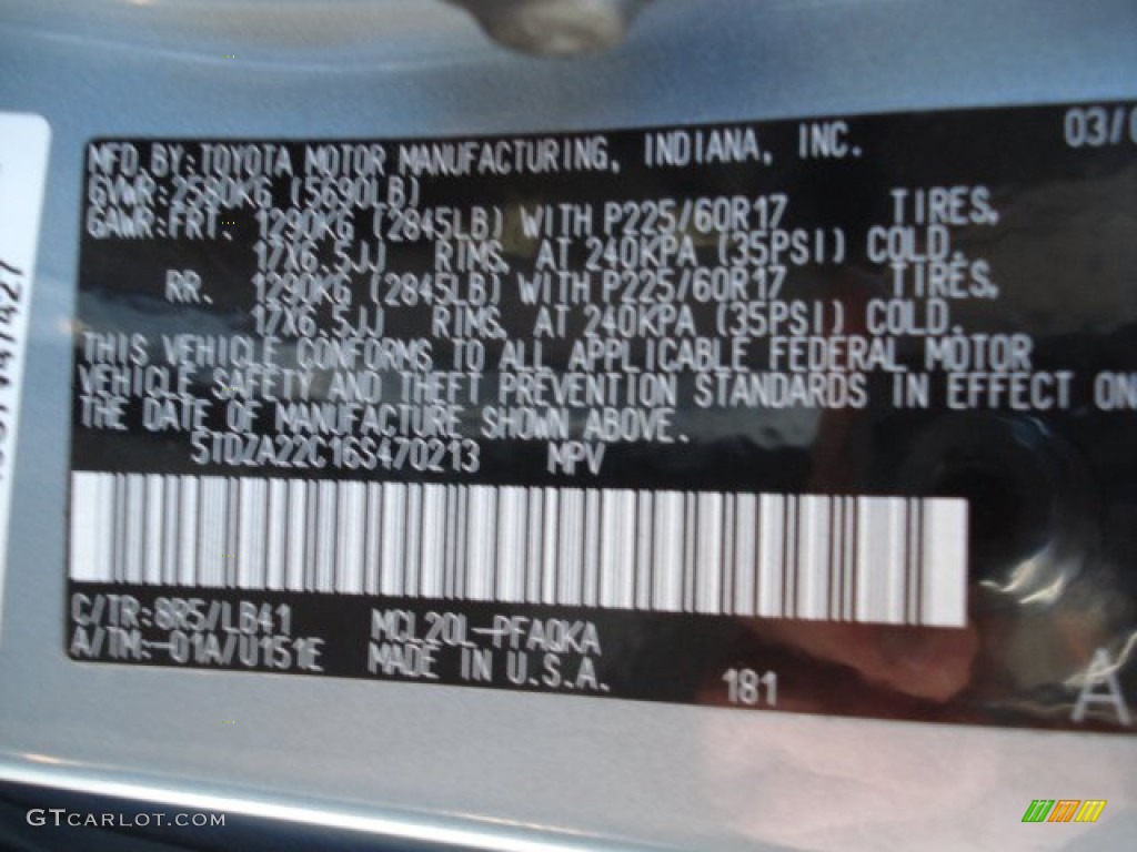 2006 Sienna XLE - Blue Mirage Metallic / Stone Gray photo #25