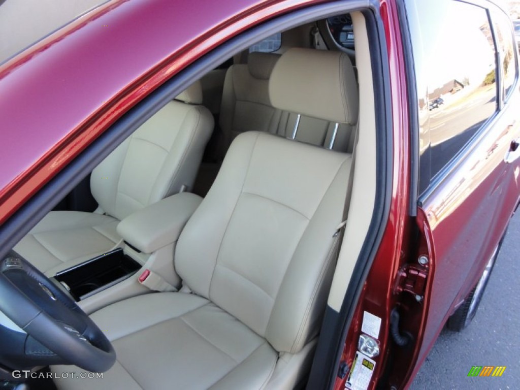 Desert Beige Interior 2010 Subaru Tribeca 3.6R Touring Photo #60588000