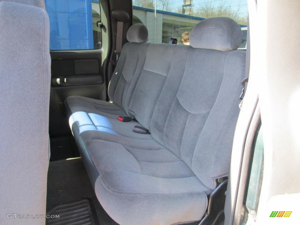 Dark Pewter Interior 2003 GMC Sierra 1500 SLE Extended Cab 4x4 Photo #60588031