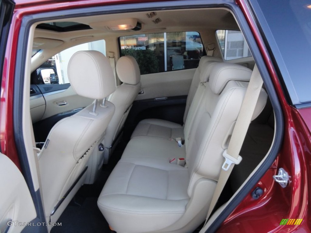 Desert Beige Interior 2010 Subaru Tribeca 3.6R Touring Photo #60588046