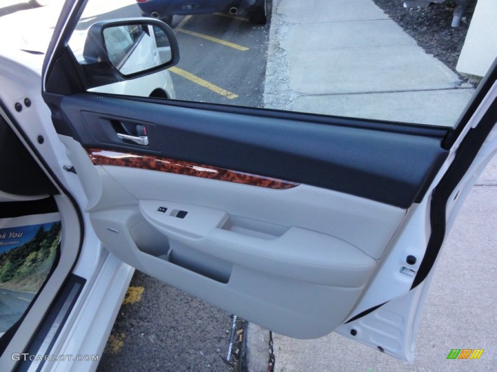2011 Subaru Legacy 3.6R Limited Warm Ivory Door Panel Photo #60588616