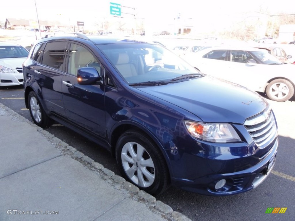 2011 Tribeca 3.6R Touring - Azurite Blue Pearl / Desert Beige photo #10