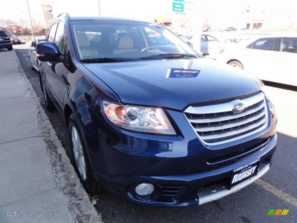 2011 Tribeca 3.6R Touring - Azurite Blue Pearl / Desert Beige photo #11