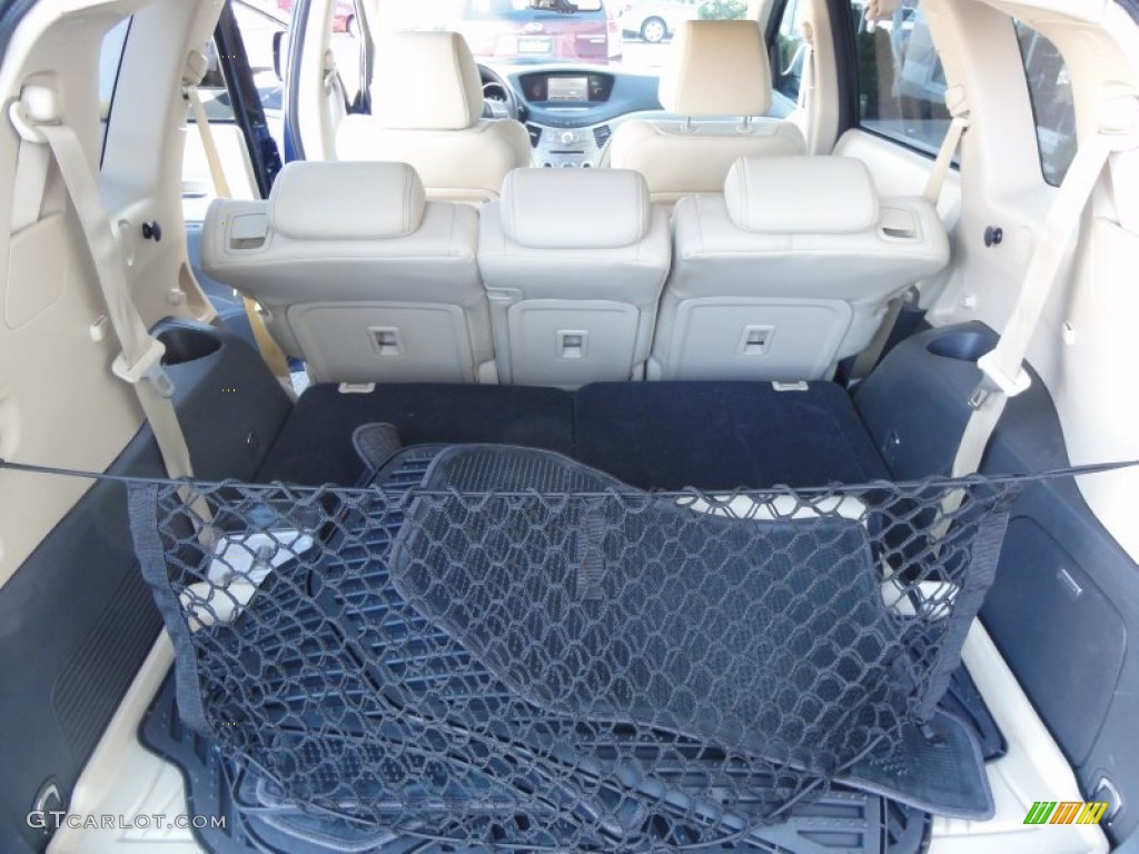 2011 Tribeca 3.6R Touring - Azurite Blue Pearl / Desert Beige photo #15