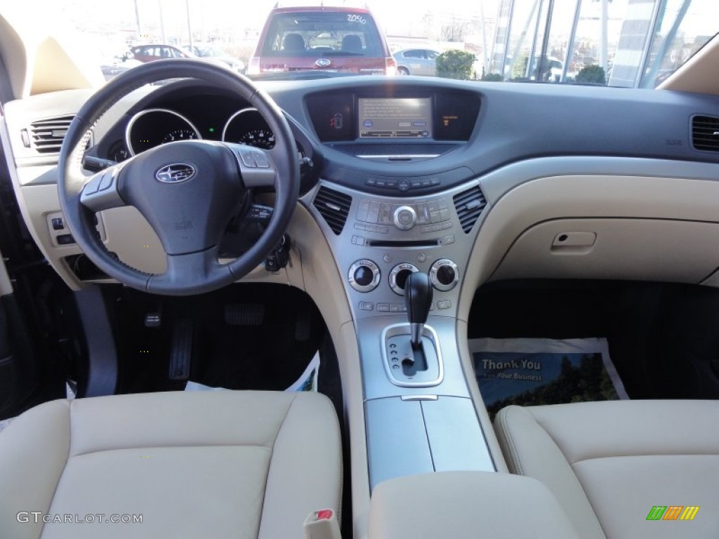 2011 Tribeca 3.6R Touring - Azurite Blue Pearl / Desert Beige photo #25