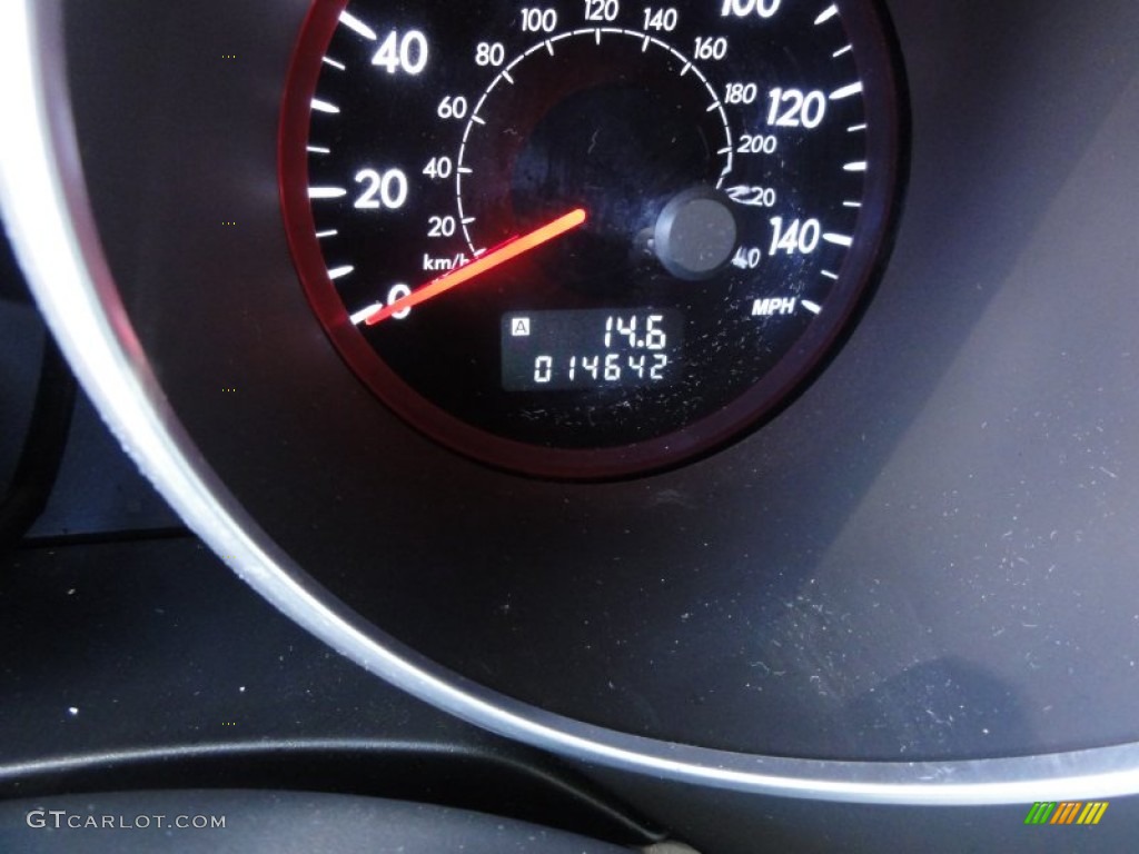 2011 Tribeca 3.6R Touring - Azurite Blue Pearl / Desert Beige photo #27
