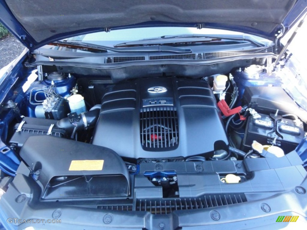 2011 Tribeca 3.6R Touring - Azurite Blue Pearl / Desert Beige photo #29
