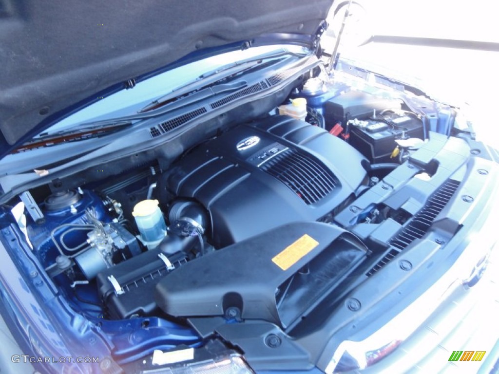 2011 Tribeca 3.6R Touring - Azurite Blue Pearl / Desert Beige photo #31
