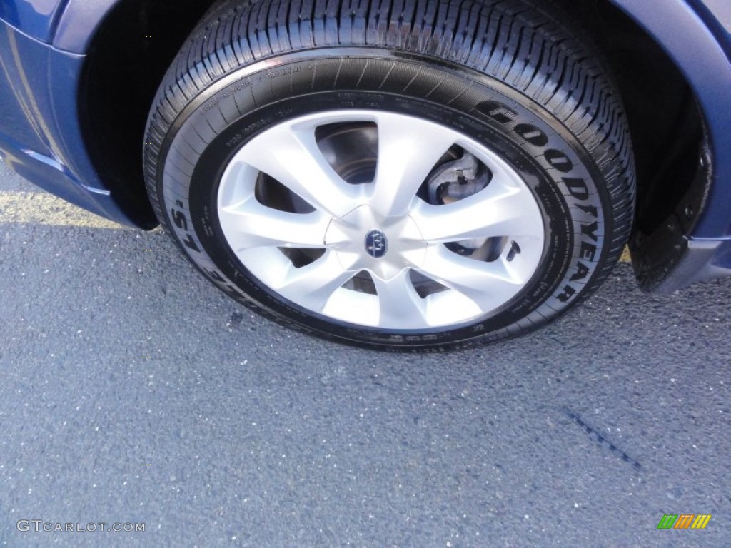 2011 Tribeca 3.6R Touring - Azurite Blue Pearl / Desert Beige photo #32