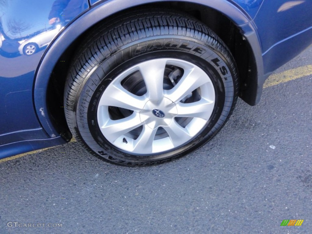 2011 Tribeca 3.6R Touring - Azurite Blue Pearl / Desert Beige photo #33