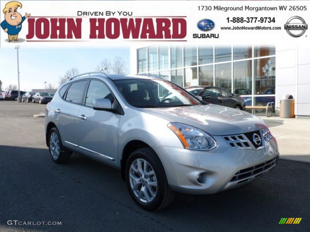 2011 Rogue SL AWD - Silver Ice Metallic / Black photo #1