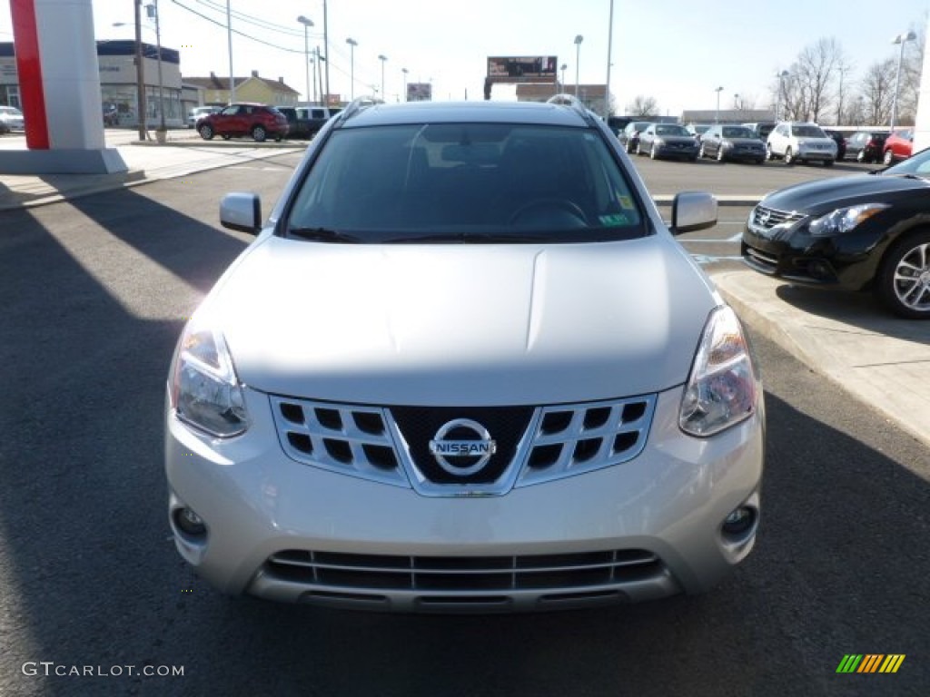 2011 Rogue SL AWD - Silver Ice Metallic / Black photo #2