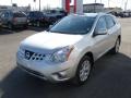 2011 Silver Ice Metallic Nissan Rogue SL AWD  photo #7