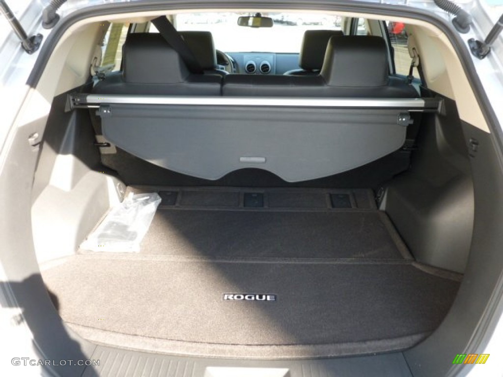 2011 Rogue SL AWD - Silver Ice Metallic / Black photo #15