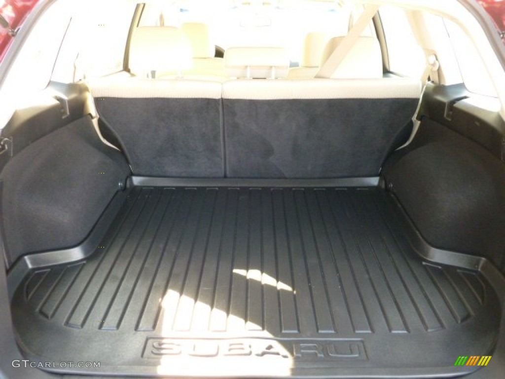 2011 Outback 2.5i Wagon - Ruby Red Pearl / Warm Ivory photo #4