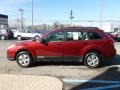 2011 Ruby Red Pearl Subaru Outback 2.5i Wagon  photo #8