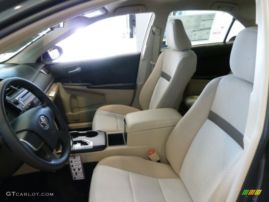 2012 Camry L - Cypress Green Pearl / Ivory photo #8