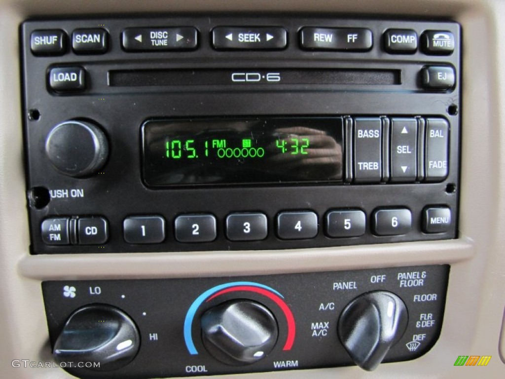 2003 Ford F150 XLT SuperCab 4x4 Audio System Photo #60590412
