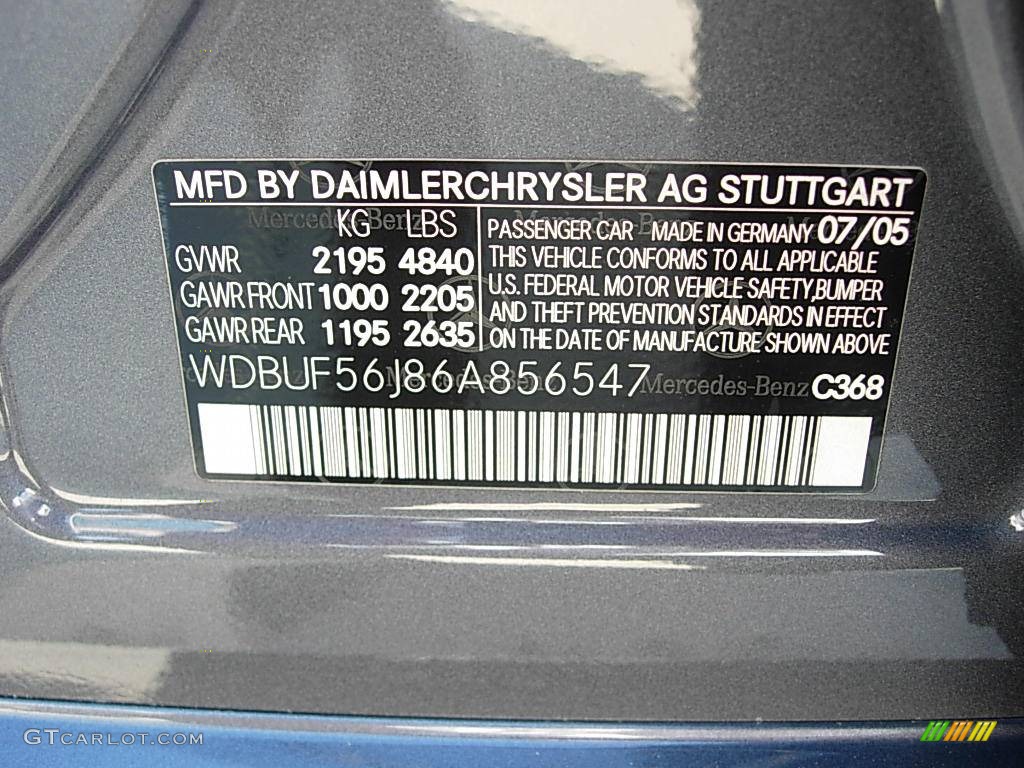 2006 E 350 Sedan - Flint Grey Metallic / Ash photo #23