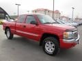 2004 Fire Red GMC Sierra 1500 SLE Extended Cab 4x4  photo #1