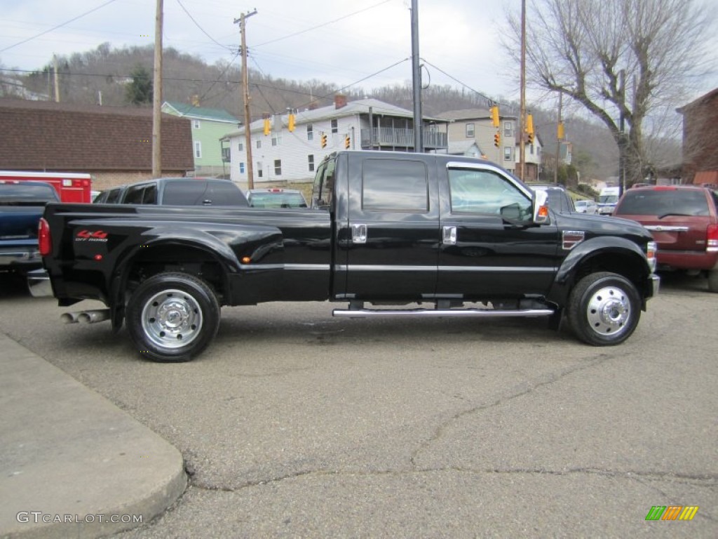 Black 2008 Ford F450 Super Duty Lariat Crew Cab 4x4 Dually Exterior Photo #60592057