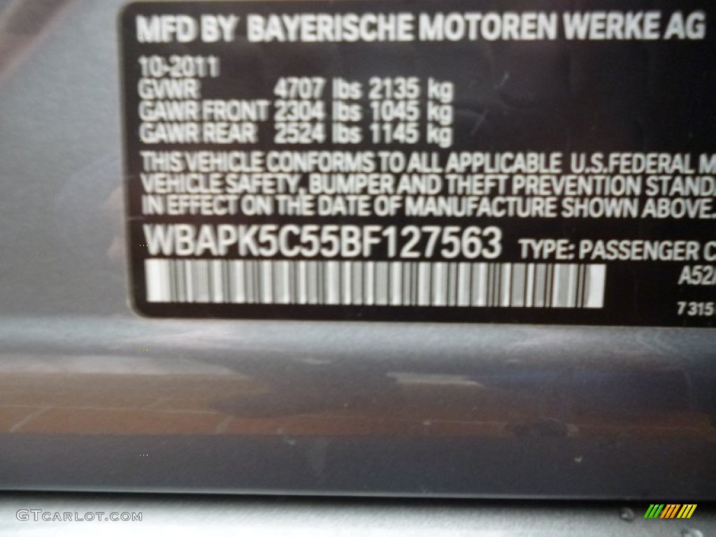 2011 3 Series 328i xDrive Sedan - Space Gray Metallic / Black photo #14
