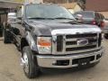 Black 2008 Ford F450 Super Duty Lariat Crew Cab 4x4 Dually Exterior