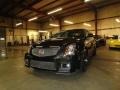 2012 Black Diamond Tricoat Cadillac CTS -V Sedan  photo #2