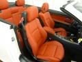 Coral Red/Black Front Seat Photo for 2012 BMW 3 Series #60592359