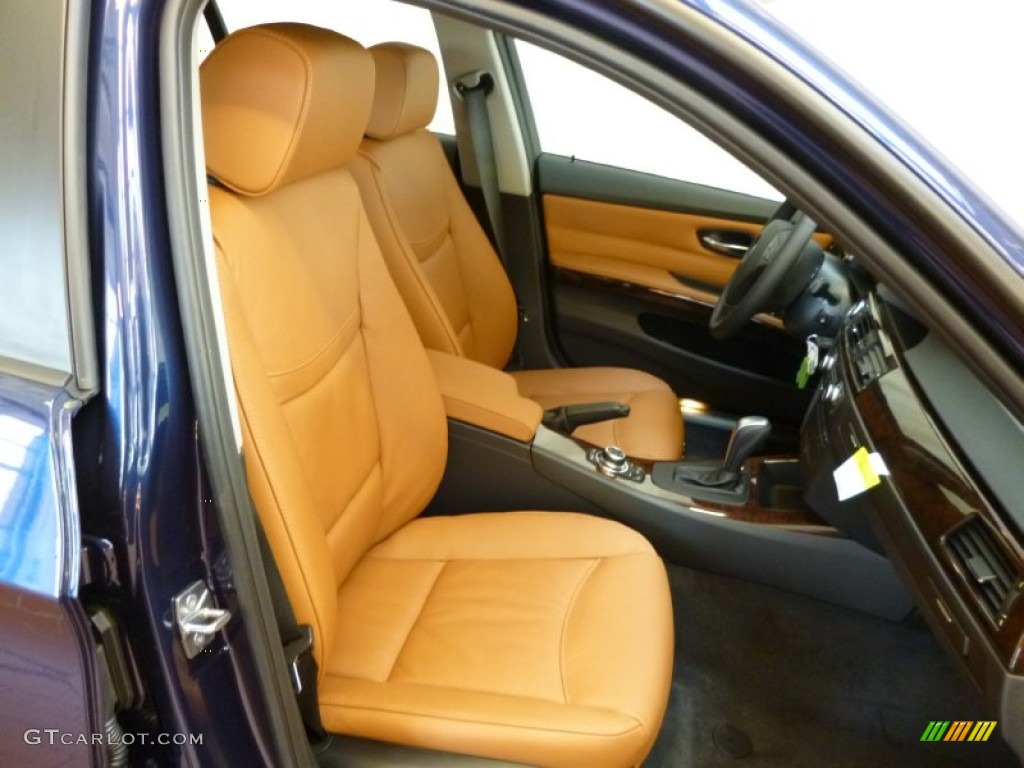2011 3 Series 328i xDrive Sedan - Deep Sea Blue Metallic / Saddle Brown Dakota Leather photo #10